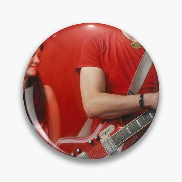 Item preview, The White Stripes Oil Painting designed and sold by maretsad.