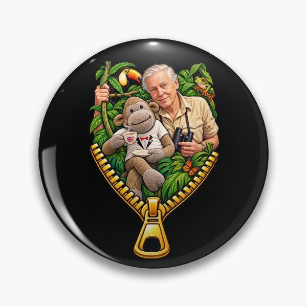 Item preview, Unzip Your Inner Attenborough designed and sold by halibutgoatramb.