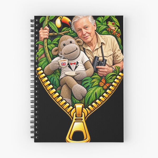 Item preview, Unzip Your Inner Attenborough designed and sold by halibutgoatramb.