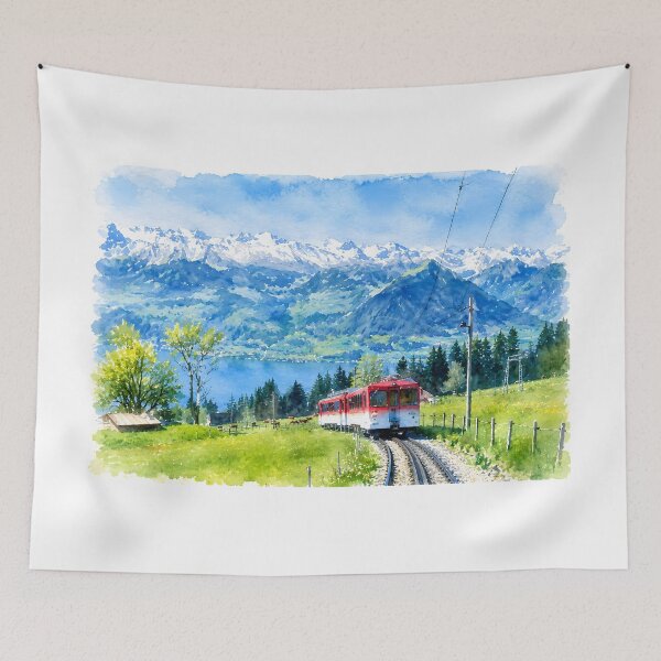 Aperçu de l'œuvre Rigi créée et vendue par HOMETOWN86.