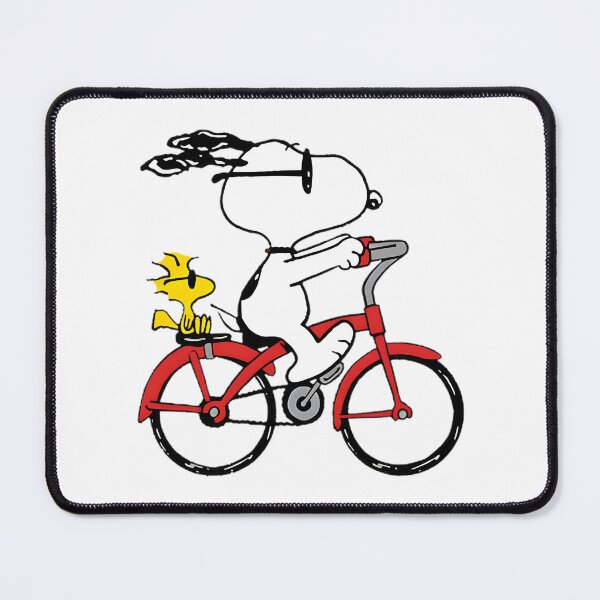 Item preview, Snoopy & Woodstock Riding Bike Graphic Tee – Cute Peanuts Design | Perfect Gift For You And Friends designed and sold by Infinity Design.