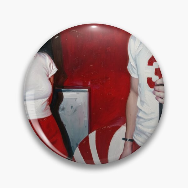 Item preview, The White Stripes Oil Painting designed and sold by maretsad.