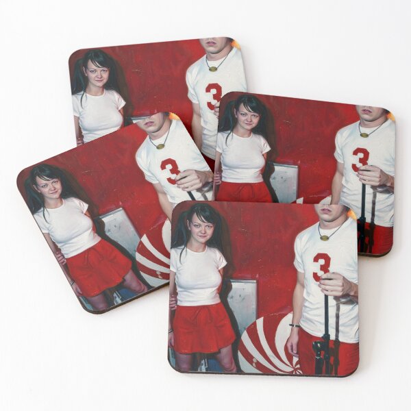 Item preview, The White Stripes Oil Painting designed and sold by maretsad.