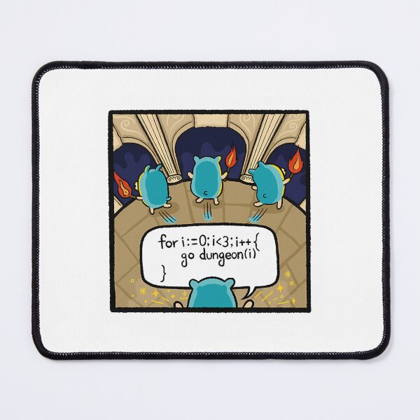 Item preview, Gopher Says In Go Go Dungeon designed and sold by AmericanCustom.