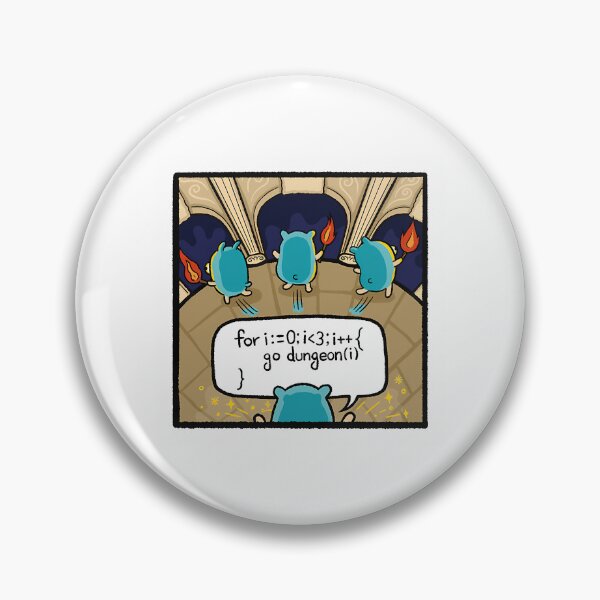 Item preview, Gopher Says In Go Go Dungeon designed and sold by AmericanCustom.