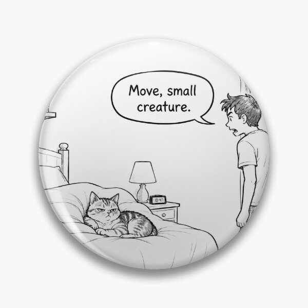 Item preview, Bedtime Cat Conflict designed and sold by nikkolaus.