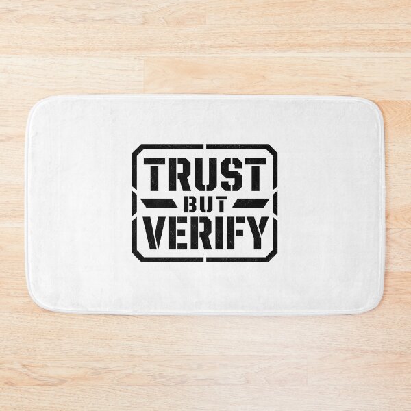 Item preview, Lesson Trust But Verify designed and sold by FortyTwoCustomm.