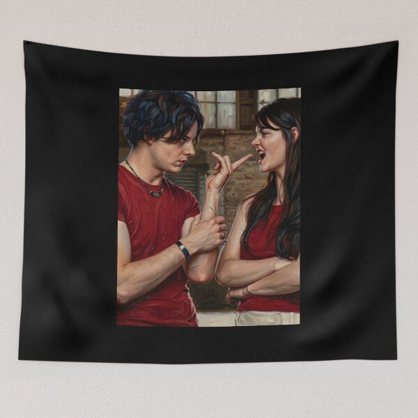 Item preview, The White Stripes Oil Painting designed and sold by maretsad.