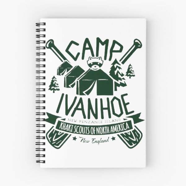 Item preview, Camp Ivanhoe Vintage Summer Camp Adventure Graphic | ⭐⭐⭐⭐⭐ designed and sold by Infinity Design.