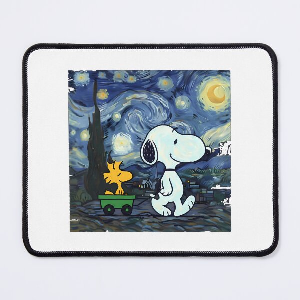 Item preview, Snoopy Woodstock Starry Night Walk | ⭐⭐⭐⭐⭐ designed and sold by devjill.