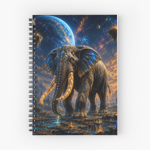 Item preview, Cosmic Elephant – Cosmic Guardian of the Universe designed and sold by ZYVARENNE.