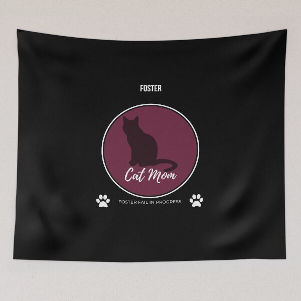 Item preview, Foster Cat Mom, Foster Fail In Progress designed and sold by Zyvora-merch.