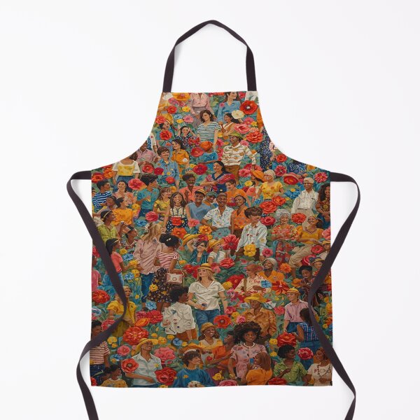 Item preview, A Vibrant Celebration of Community and Diversity Illustrated Through an Explosion of Colorful Flowers and People Engaged in Joyful Interactions designed and sold by Matt_Smith.