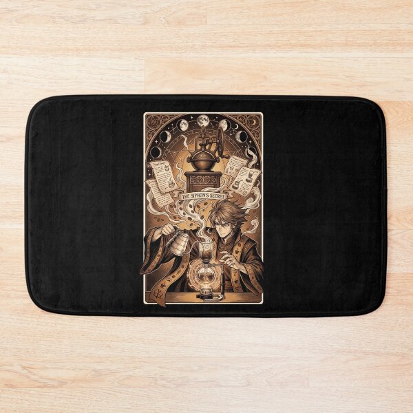 Item preview, Coffee Alchemist The Siphon's Secret Anime Barista Vintage Occult Aesthetic designed and sold by mood-draftsman.