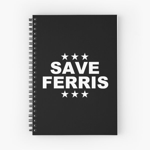 Item preview, Save Ferris White Election Pin designed and sold by MESCLOTHIING.