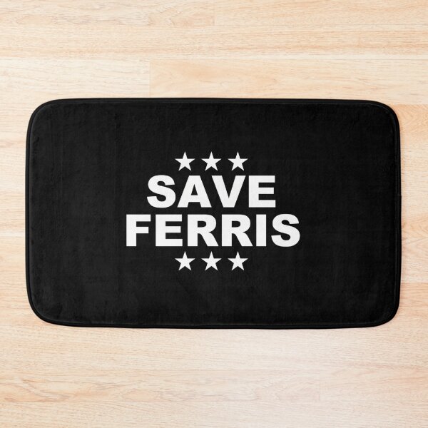 Item preview, Save Ferris White Election Pin designed and sold by MESCLOTHIING.