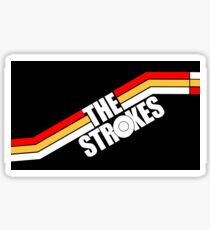 The Strokes Logo Striped Julian Casablancas Sticker