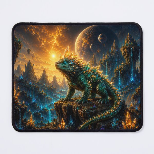 Item preview, Crystal Iguana – Cosmic Crystal Iguana designed and sold by ZYVARENNE.