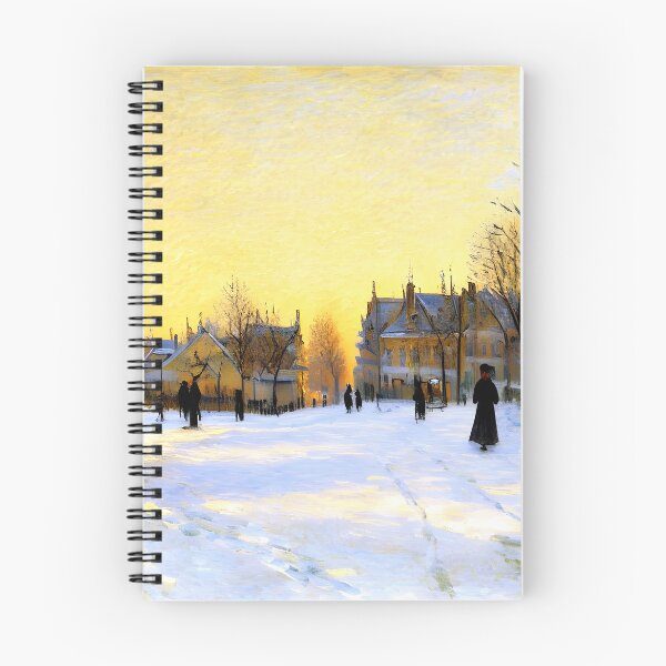 Item preview, Snow Effect, The Street in Argenteuil designed and sold by artdesignsnow.