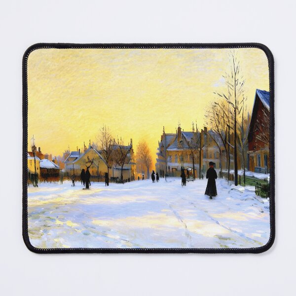 Item preview, Snow Effect, The Street in Argenteuil designed and sold by artdesignsnow.