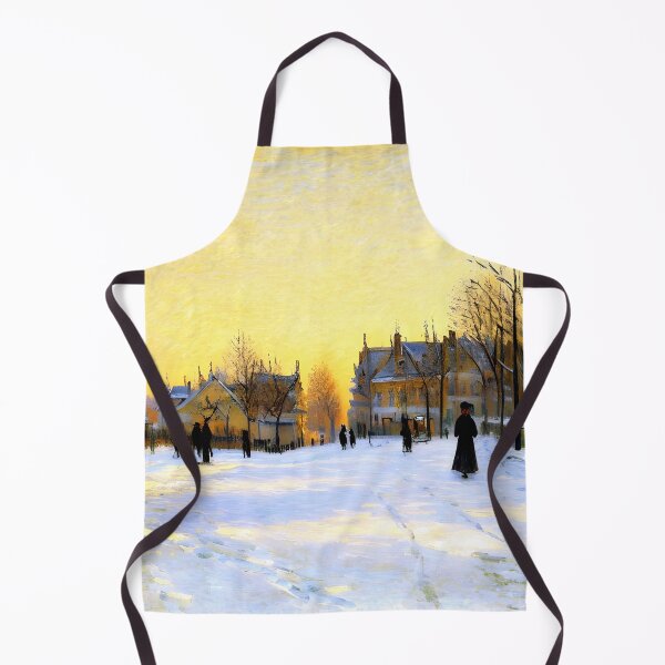 Aperçu de l'œuvre Effet neige, La rue à Argenteuil créée et vendue par artdesignsnow.