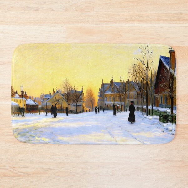 Item preview, Snow Effect, The Street in Argenteuil designed and sold by artdesignsnow.