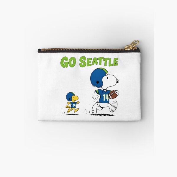 Item preview, Seattle Seahawks Snoopy Woodstock Football M | ⭐⭐⭐⭐⭐ designed and sold by Infinity Design.