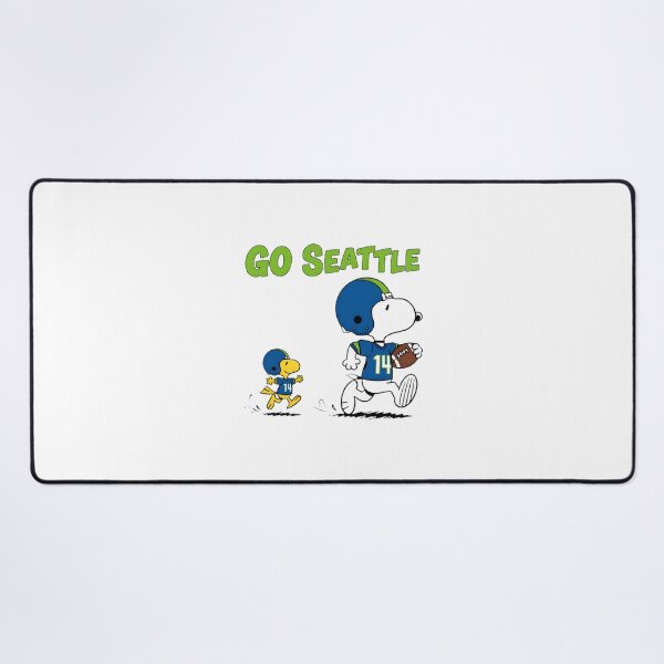 Item preview, Seattle Seahawks Snoopy Woodstock Football M | ⭐⭐⭐⭐⭐ designed and sold by Infinity Design.