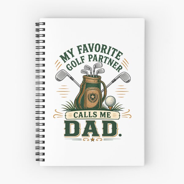 Item preview, My Favorite Golf Partner Calls Me Dad Gift designed and sold by Colorful Designs.