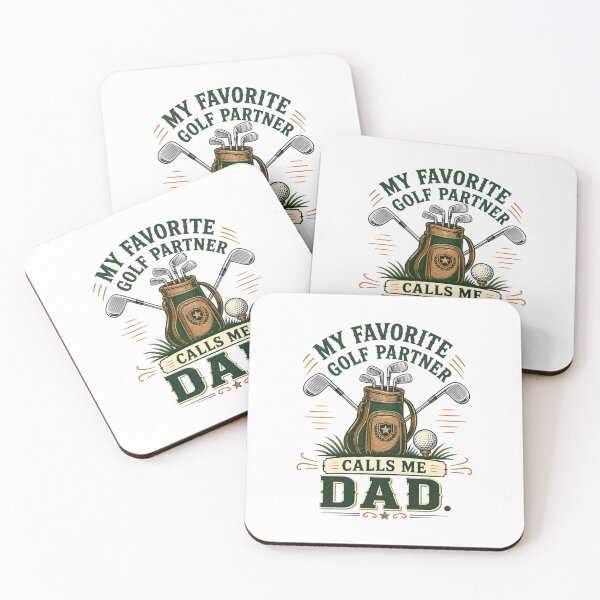 Item preview, My Favorite Golf Partner Calls Me Dad Gift designed and sold by Colorful Designs.