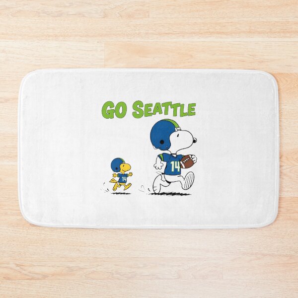 Item preview, Seattle Seahawks Snoopy Woodstock Football M | ⭐⭐⭐⭐⭐ designed and sold by Infinity Design.