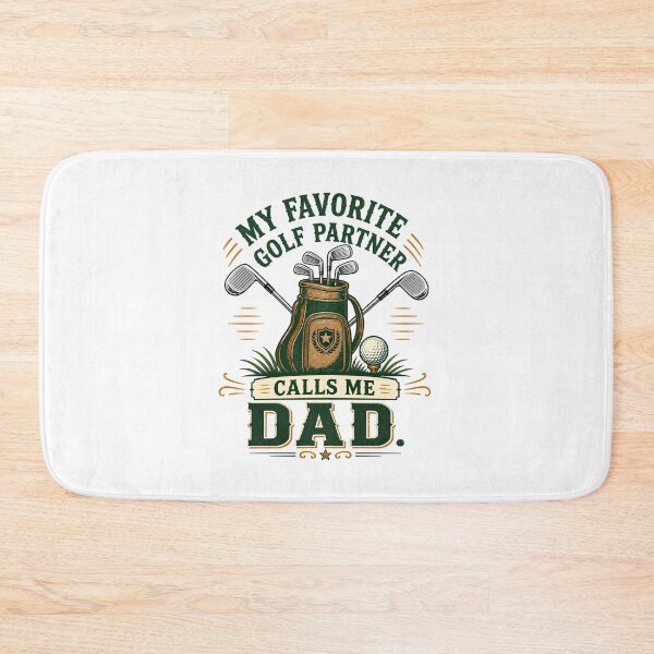 Item preview, My Favorite Golf Partner Calls Me Dad Gift designed and sold by Colorful Designs.