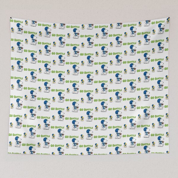 Item preview, Seattle Seahawks Snoopy Woodstock Football M | ⭐⭐⭐⭐⭐ designed and sold by Infinity Design.