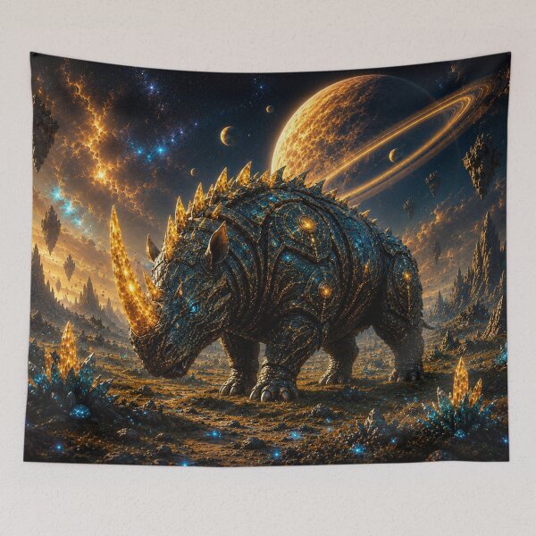 Item preview, Cosmic Rhino – Cosmic Rhino designed and sold by ZYVARENNE.