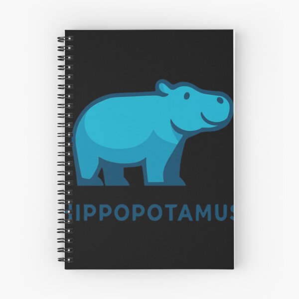 Item preview, Cute Hippopotamus Retro Vintage Animal Silhouette Graphic Art designed and sold by CooperBallard.