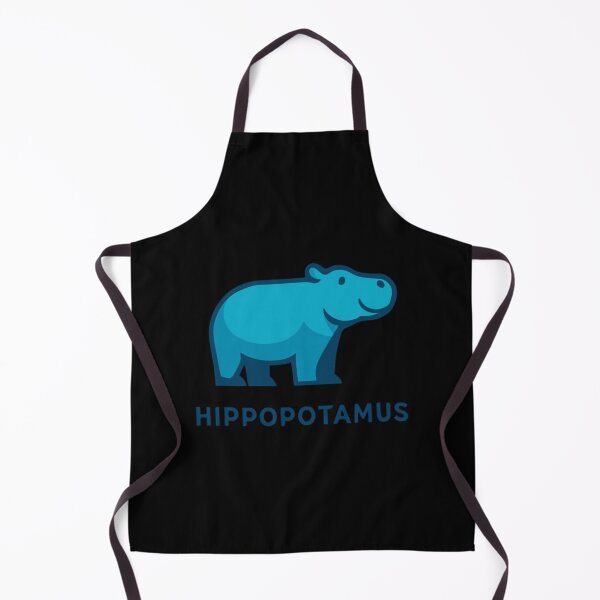 Item preview, Cute Hippopotamus Retro Vintage Animal Silhouette Graphic Art designed and sold by CooperBallard.