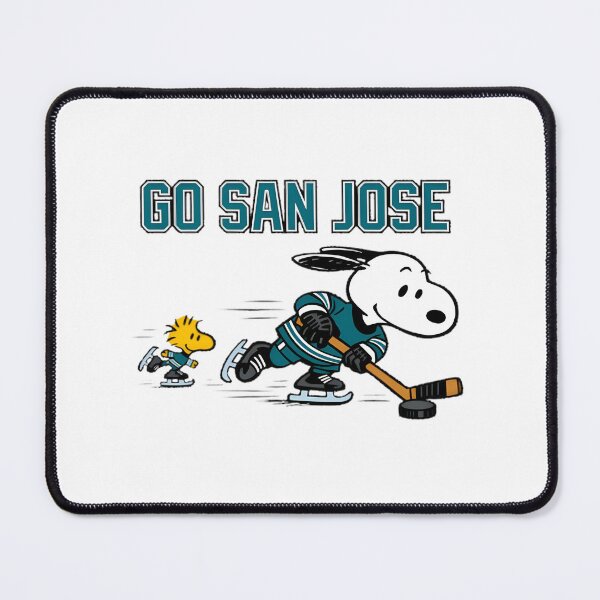 Item preview, San Jose Sharks Snoopy Go San Jose Ice Hockey Fan Gift | ⭐⭐⭐⭐⭐ designed and sold by Infinity Design.