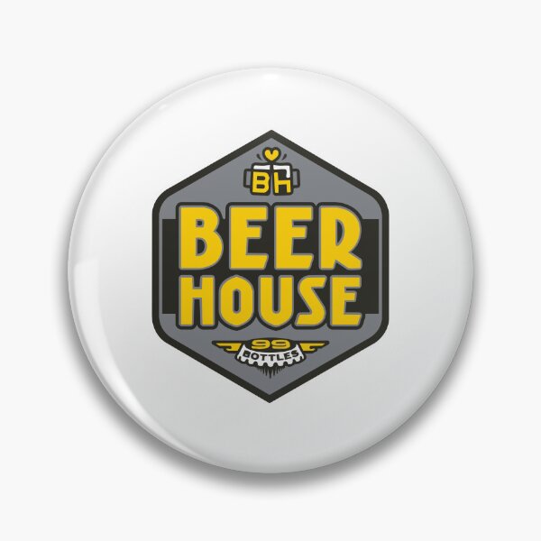 Item preview, Beer House 99 Bottles Vintage Brewery Badge designed and sold by dmorcu.