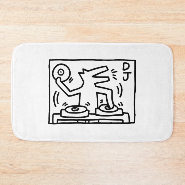 Item preview, dog keith square designed and sold by BrooklynLeannon.