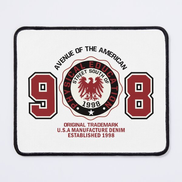 Item preview, Vintage Varsity Athletic 98 Denim Badge designed and sold by FitNow.