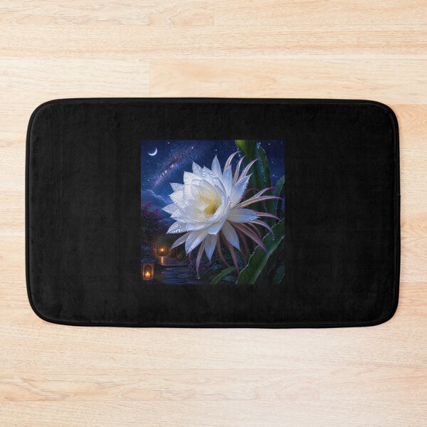 Item preview, Night Blooming Cereus Flower Moonlight Botanical Art designed and sold by CooperBallard.