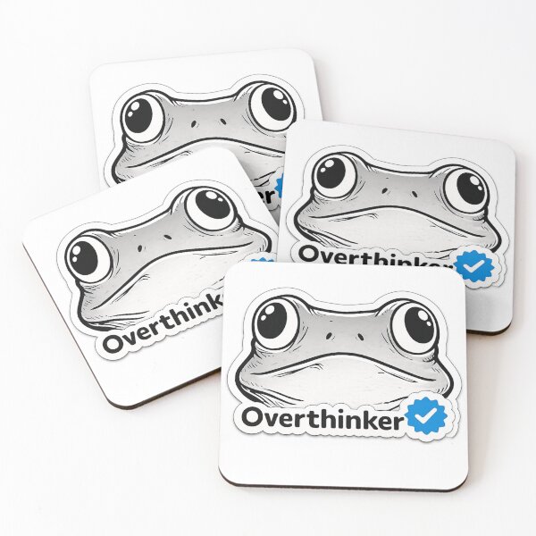 Item preview, Funny Overthinker Frog Verified designed and sold by EgoSovereign.