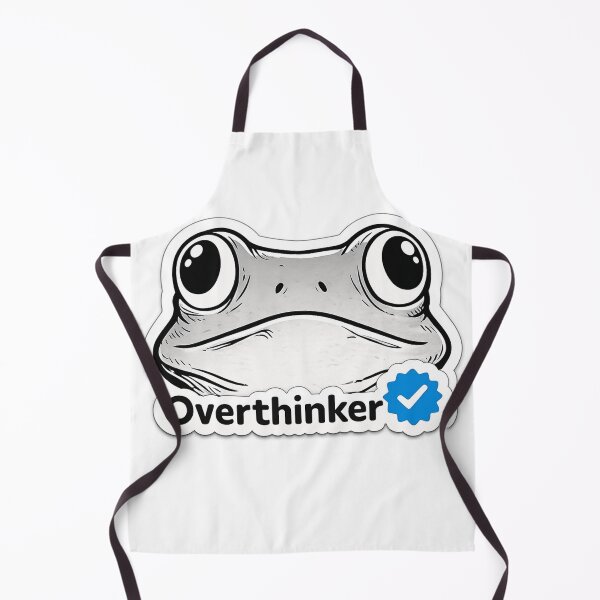 Item preview, Funny Overthinker Frog Verified designed and sold by EgoSovereign.