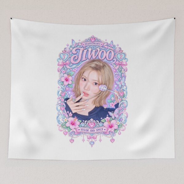 Item preview,  Shimmering Lavender Aura Jiwoo Iconic Heart designed and sold by Valereekmerch.