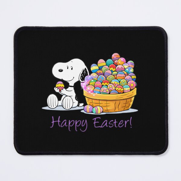 Item preview, Snoopy Happy Easter Eggs Cute Easter Basket Design | ⭐⭐⭐⭐⭐ designed and sold by HSN3726.