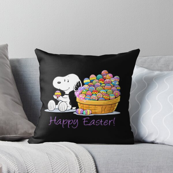 Item preview, Snoopy Happy Easter Eggs Cute Easter Basket Design | ⭐⭐⭐⭐⭐ designed and sold by HSN3726.