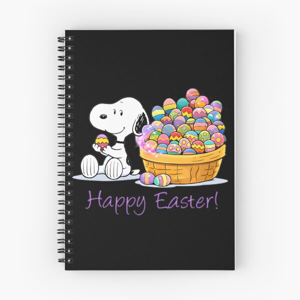 Item preview, Snoopy Happy Easter Eggs Cute Easter Basket Design | ⭐⭐⭐⭐⭐ designed and sold by HSN3726.