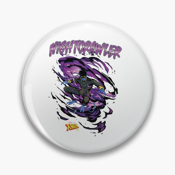 Item preview, Marvel X-Men ’97 Nightcrawler Purple Teleportation Art designed and sold by GoldenField41.