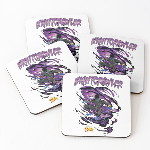 Item preview, Marvel X-Men ’97 Nightcrawler Purple Teleportation Art designed and sold by GoldenField41.
