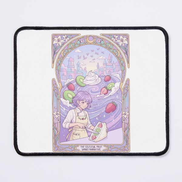 Item preview, Japanese Fruit Sando Art Nouveau Celestial Bakery Anime Aesthetic designed and sold by mood-draftsman.